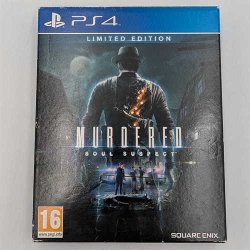 Murdered - Soul Suspect - Limited Edition - PS4 (B Grade) (Genbrug)